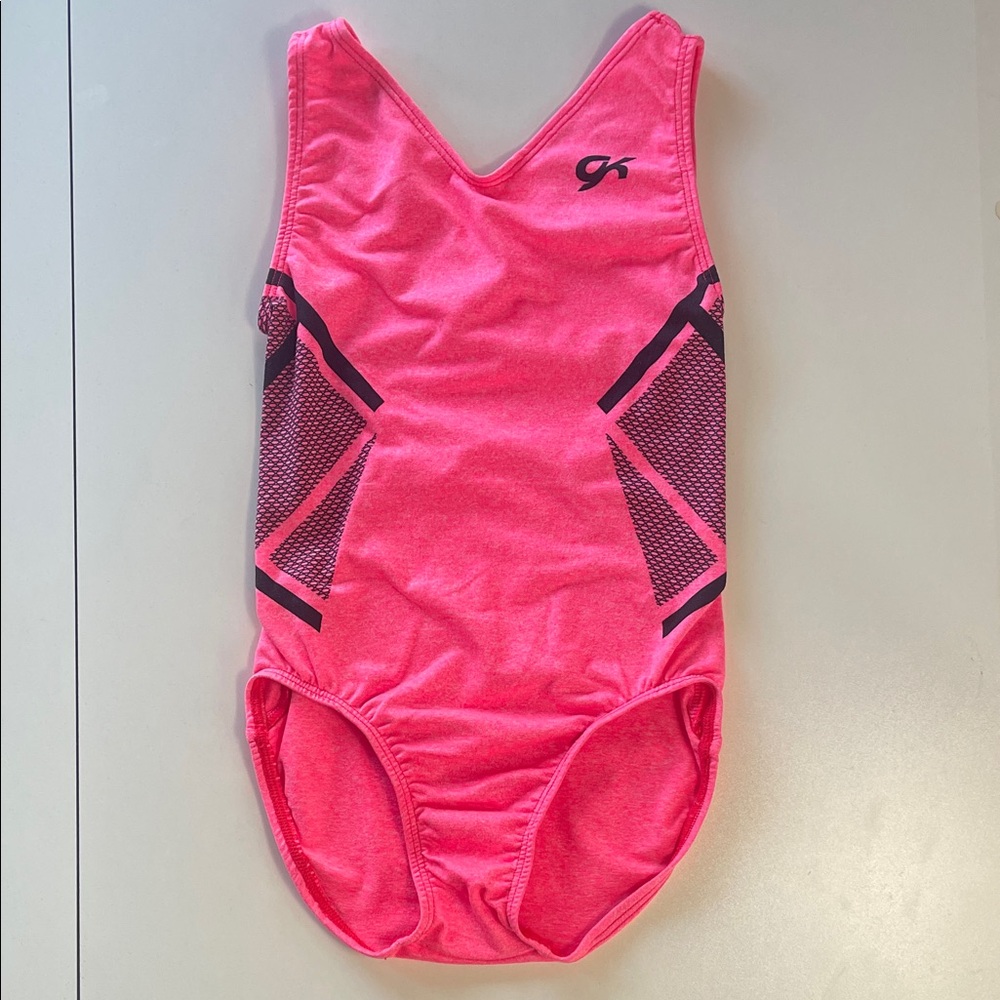 GK Pink and Black Kids Bodysuit